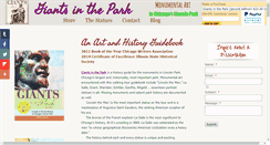Desktop Screenshot of giantsinthepark.com